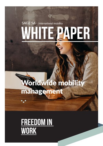 Front cover of Sage SA's white paper