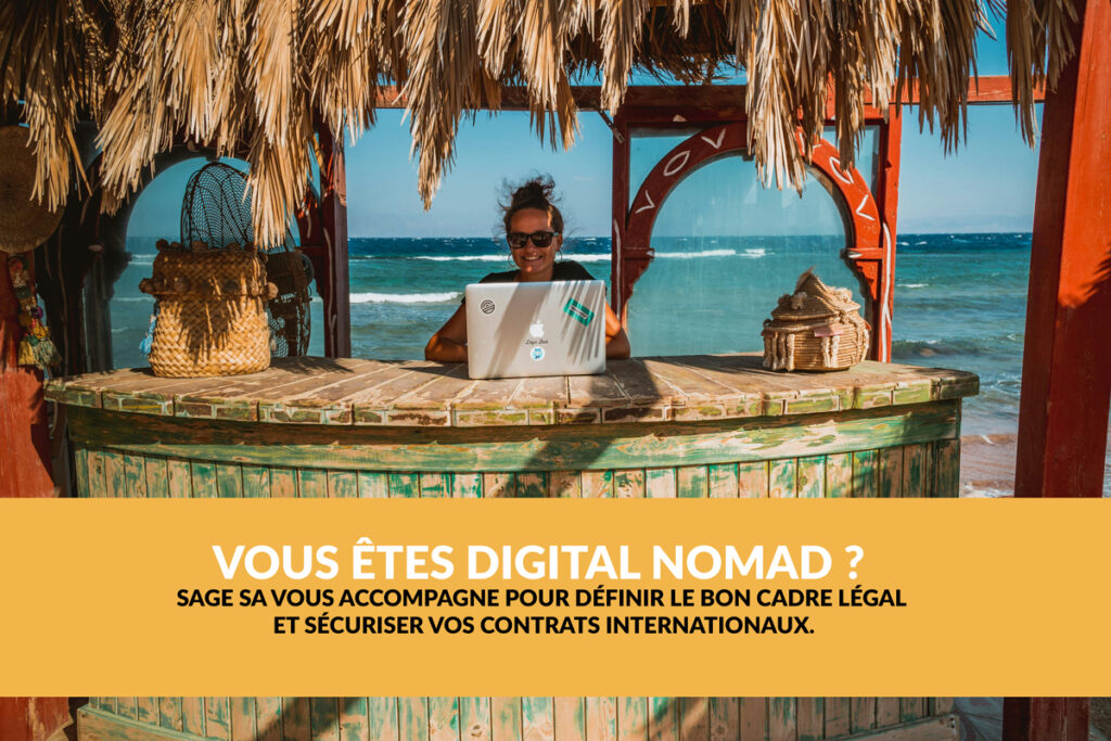 Digital nomad et portage salarial international