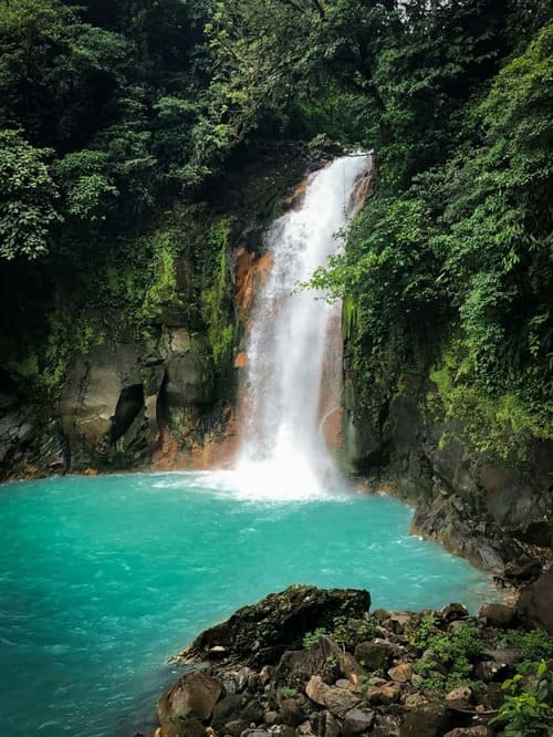 photo costa rica Paysage de forêt tropicale au Costa Rica pour illustrer l'expatriation